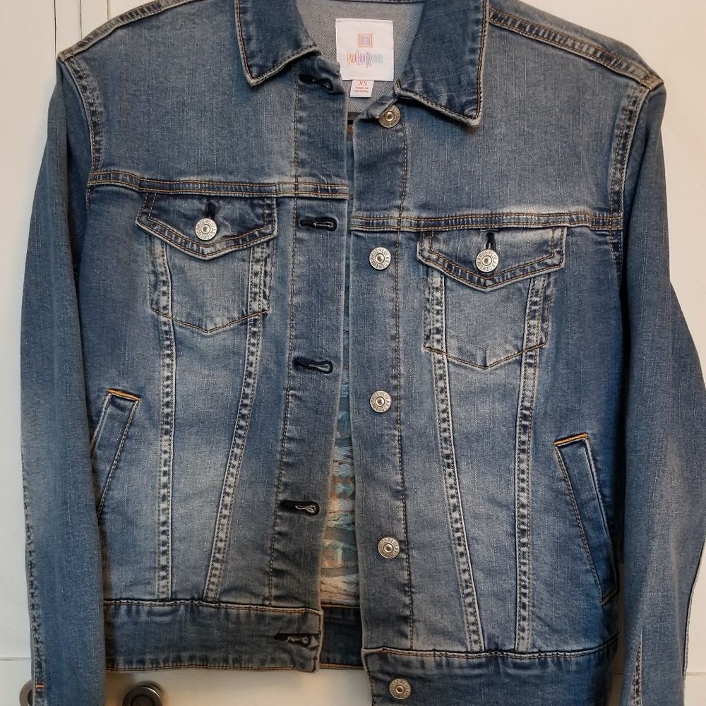 Lularoe Harvey Embroidered Jacket